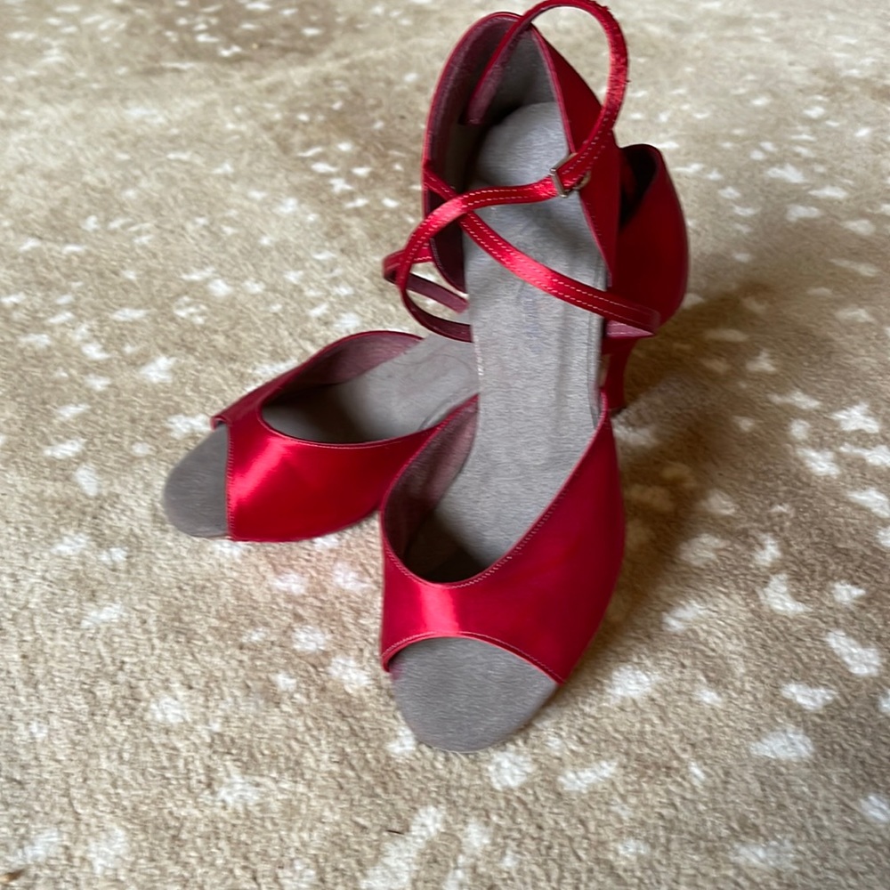Red Ballroom, Latin dancing shoes!